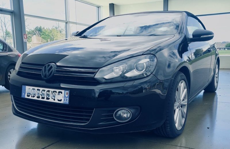 VW GOLF 6 CABRIOLET 2.0 TDI 140CV DSG CARAT EDITION GARANTIE 6MOIS
