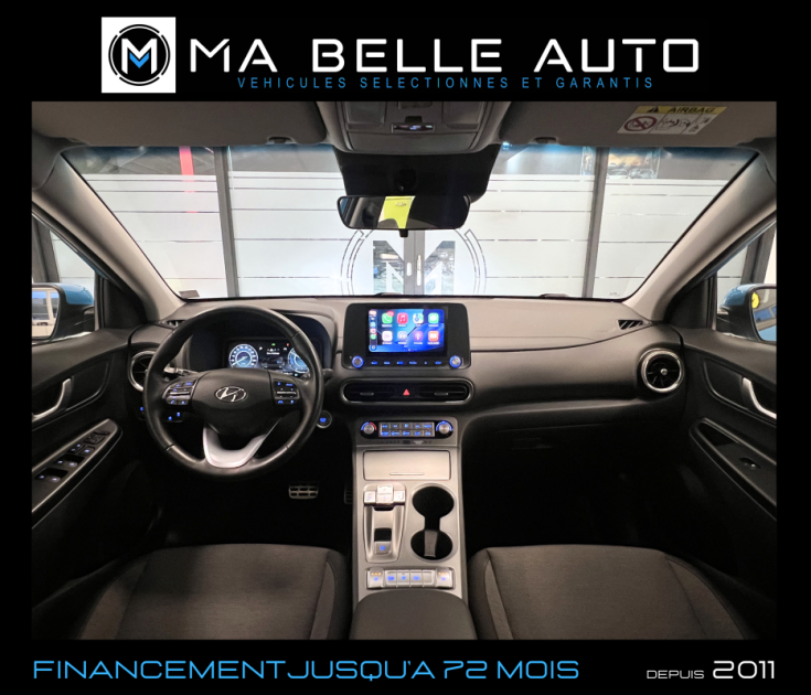 Hyundai Kona Electrique 39 KWH 136 Intuitive / carnet / TVA Récup. / sièges + volant chauff / 291 E 