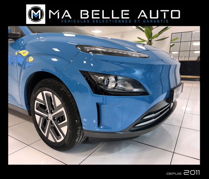 Hyundai Kona Electrique 39 KWH 136 Intuitive / carnet / TVA Récup. / sièges + volant chauff / 283 E 