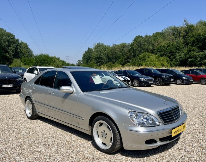 MERCEDES-BENZ CLASSE S 500 305 CH 5.0 L V8 W220 50.000 KM État exceptionnel