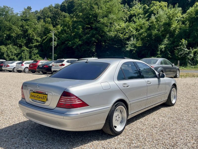 MERCEDES-BENZ CLASSE S 500 305 CH 5.0 L V8 W220 50.000 KM État exceptionnel