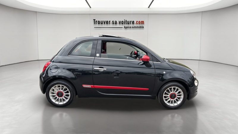 FIAT 500 1.2 L 69 ch ROSSO AMORE EDIZIONE / TOIT OUVRANT