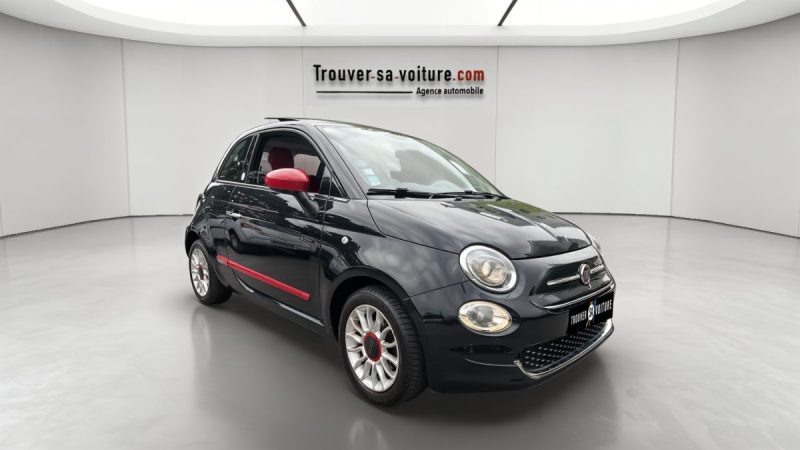FIAT 500 1.2 L 69 ch ROSSO AMORE EDIZIONE / TOIT OUVRANT
