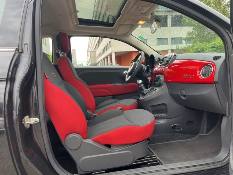 FIAT 500 1.2 L 69 ch ROSSO AMORE EDIZIONE / TOIT OUVRANT