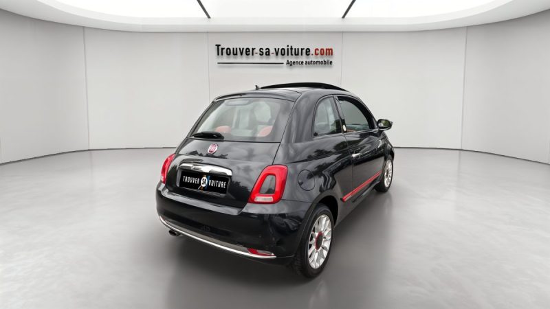 FIAT 500 1.2 L 69 ch ROSSO AMORE EDIZIONE / TOIT OUVRANT