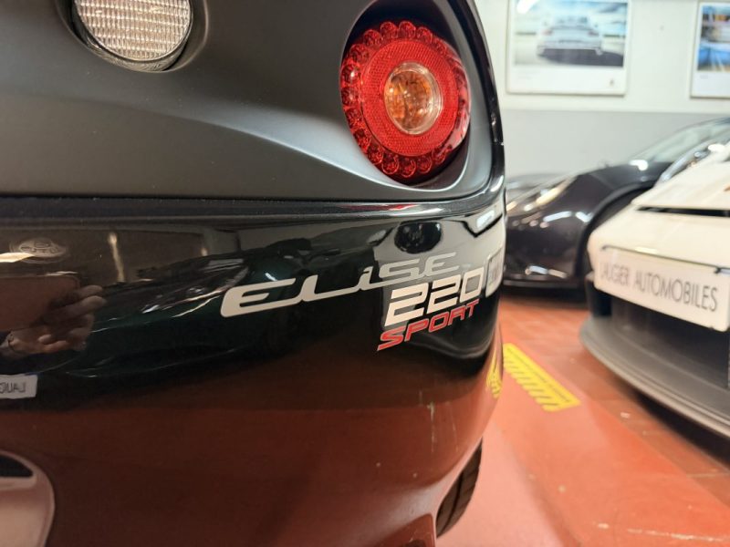 LOTUS ELISE 1.8 220 SPORT 1ère MAIN