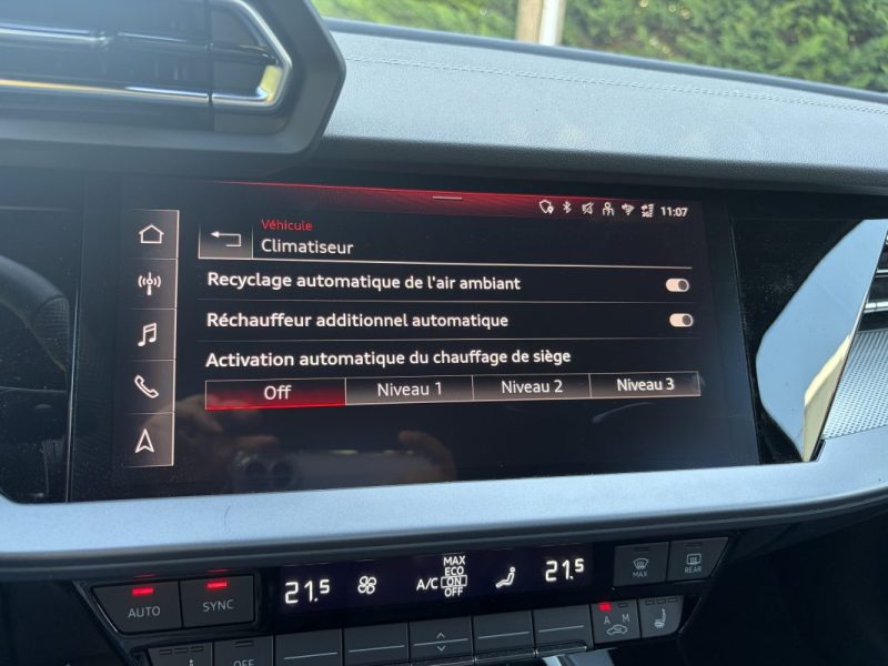 AUDI A3 Sportback TDI 150Ch S Line S Tronic  7 / Garantie Constructeur