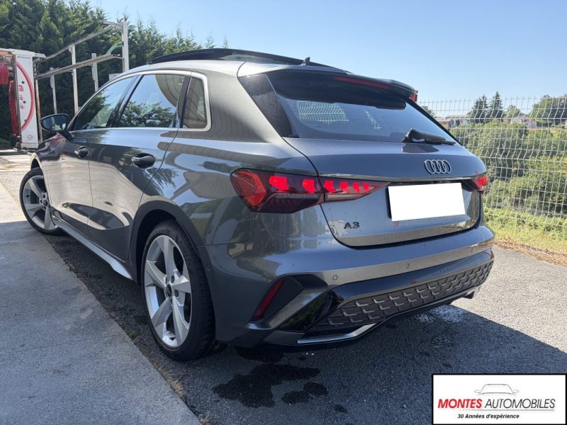 AUDI A3 Sportback TDI 150Ch S Line S Tronic  7 / Garantie Constructeur