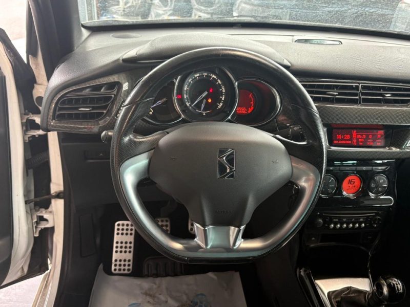 🚗 CITROËN DS3 1.6 THP 156ch ⚙️  📡 Radar de recul 🪑 Alcantara 🛞 Volant cuir