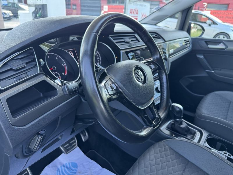 VOLKSWAGEN TOURAN 1.6 TDI 115 BVA 7PLACES CONNECT