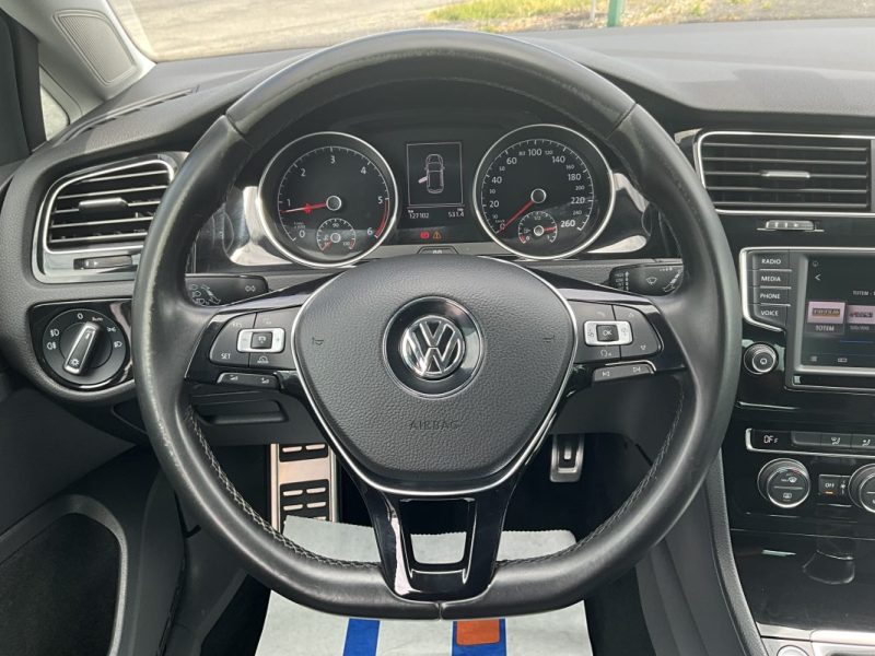 VOLKSWAGEN GOLF VII 1.6 TDI 110 CV ALLSTAR  *Caméra de recul 
