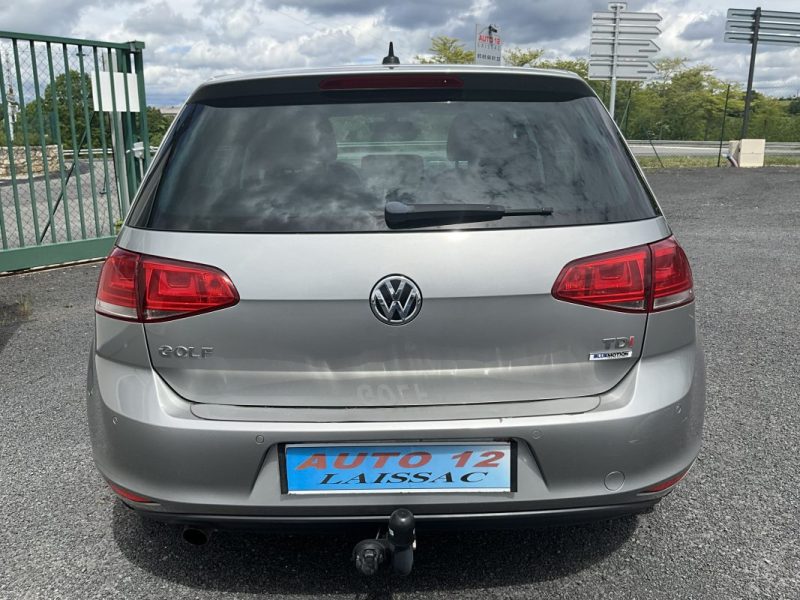 VOLKSWAGEN GOLF VII 1.6 TDI 110 CV ALLSTAR  *Caméra de recul 