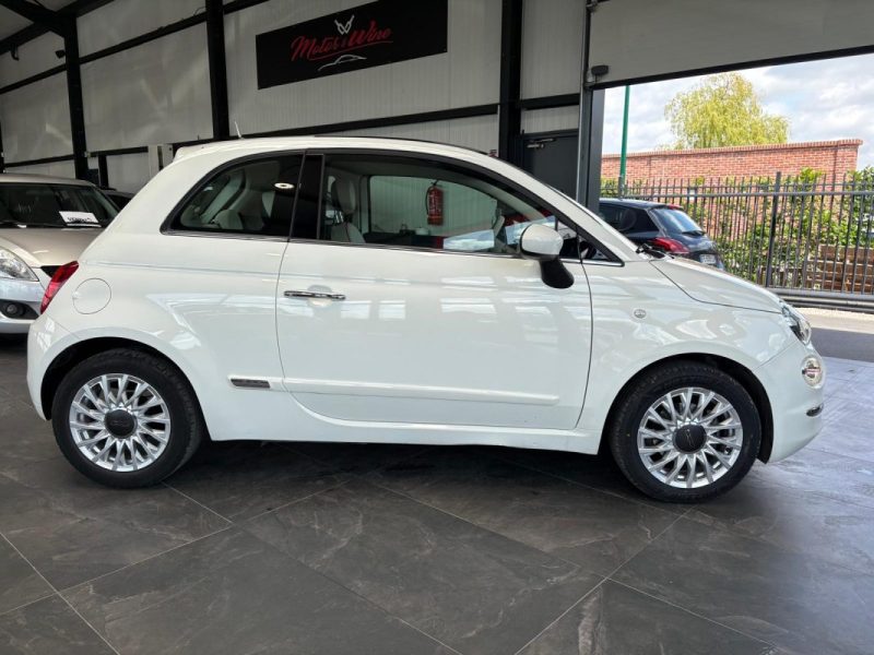 🚗 FIAT 500 1.2 8V 69ch ⚙️ S 📱 Bluetooth 📡 Radar de recul 🧭 GPS 📊 48 300 km