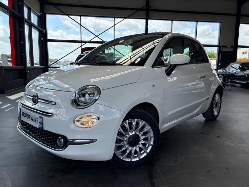 🚗 FIAT 500 1.2 8V 69ch ⚙️ S 📱 Bluetooth 📡 Radar de recul 🧭 GPS 📊 48 300 km