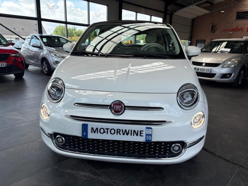🚗 FIAT 500 1.2 8V 69ch ⚙️ S 📱 Bluetooth 📡 Radar de recul 🧭 GPS 📊 48 300 km