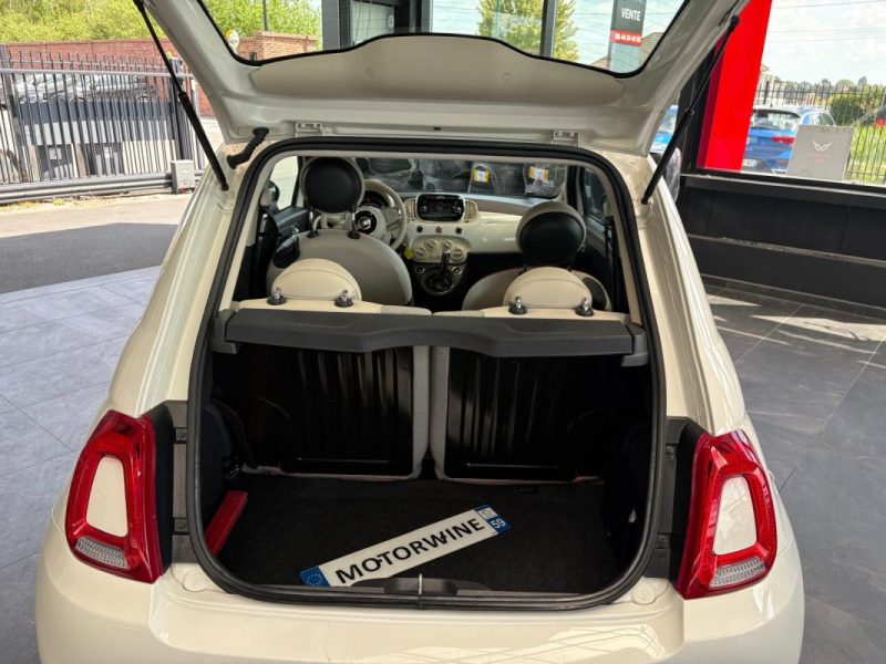 🚗 FIAT 500 1.2 8V 69ch ⚙️ S 📱 Bluetooth 📡 Radar de recul 🧭 GPS 📊 48 300 km