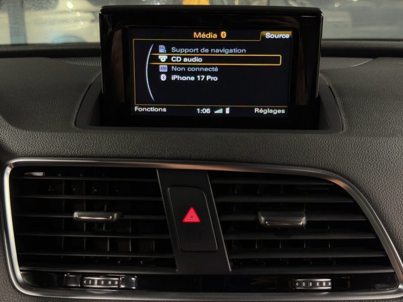 AUDI Q3 PHASE 2 S-LINE 1.4 TFSI COD 150 Cv 1ERE MAIN / BOITE AUTO S-TRONIC - GARANTIE 1 AN