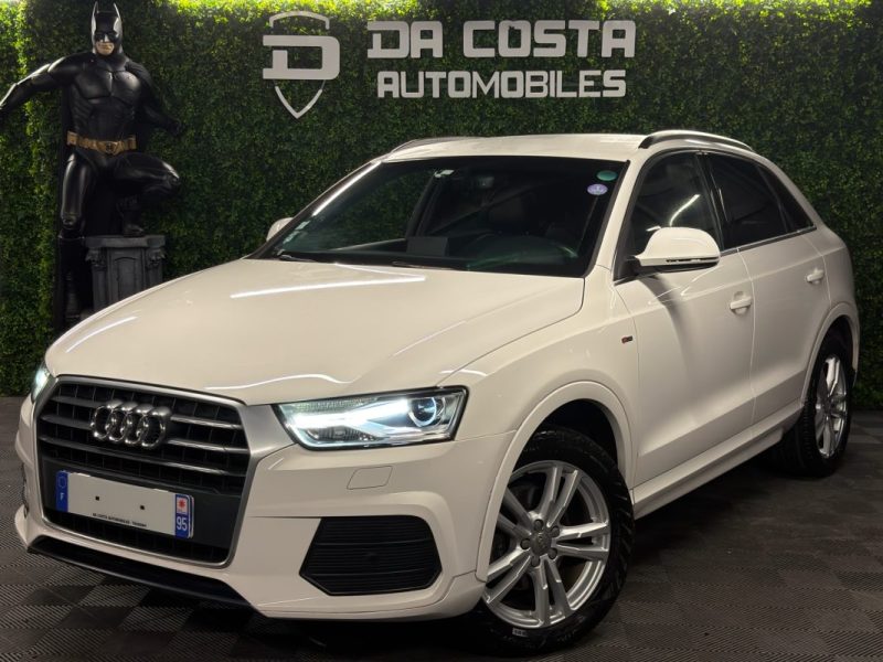AUDI Q3 PHASE 2 S-LINE 1.4 TFSI COD 150 Cv 1ERE MAIN / BOITE AUTO S-TRONIC - GARANTIE 1 AN