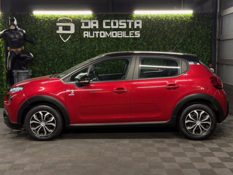 CITROEN C3 III FEEL 1.2 82 Cv 1ERE MAIN / 17 300 Kms APPLE CARPLAY & ANDROID - GARANTIE 1 AN