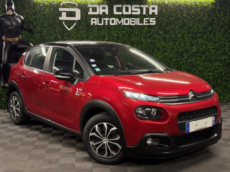 CITROEN C3 III FEEL 1.2 82 Cv 1ERE MAIN / 17 300 Kms APPLE CARPLAY & ANDROID - GARANTIE 1 AN