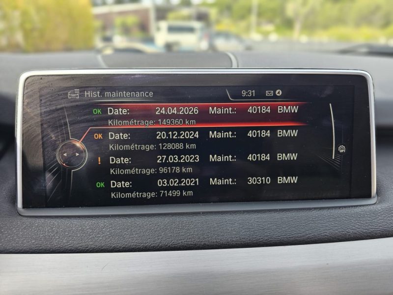 BMW X5 30D Xdrive M-sport Garantie 12 Mois Full Entretien Bmw