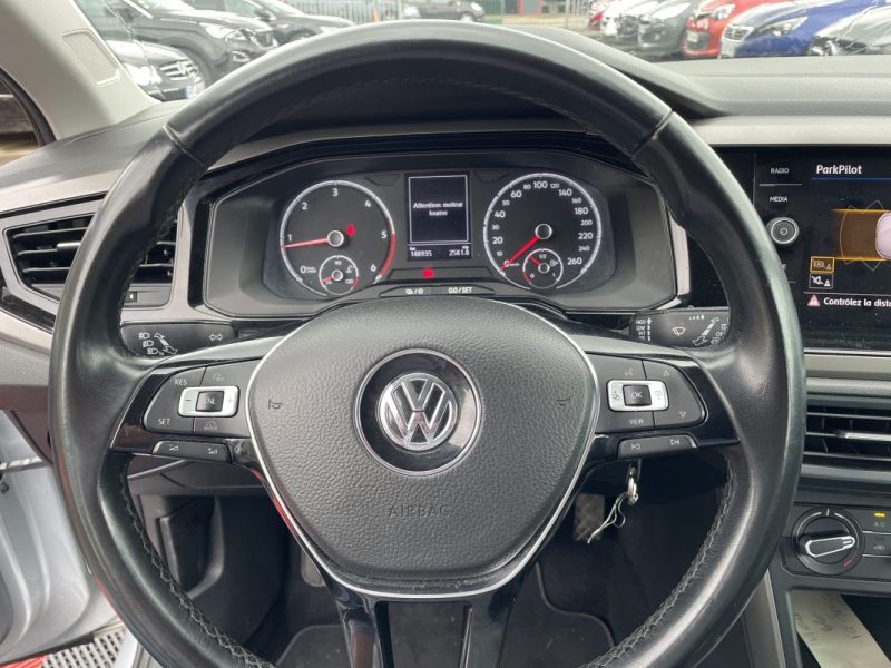 VOLKSWAGEN POLO VI 1.6 TDI 95CH LOUNGE BUSINESS RÉVERSIBLE 2020