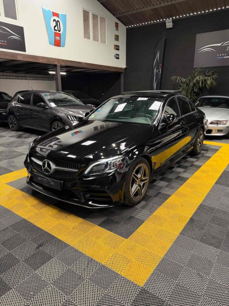MERCEDES CLASSE C180d PACK AMG LINE 116CH (FULL SUIVI MERCEDES, TOIT OUVRANT, BOITE AUTO)⭐️⭐️⭐️⭐️⭐️ 