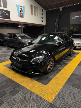 MERCEDES CLASSE C180d PACK AMG LINE 116CH (FULL SUIVI MERCEDES, TOIT OUVRANT, BOITE AUTO)⭐️⭐️⭐️⭐️⭐️ 