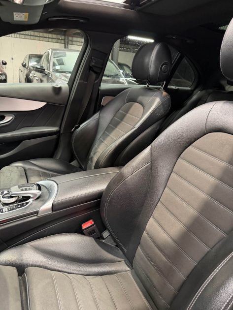 MERCEDES CLASSE C180d PACK AMG LINE 116CH (FULL SUIVI MERCEDES, TOIT OUVRANT, BOITE AUTO)⭐️⭐️⭐️⭐️⭐️ 