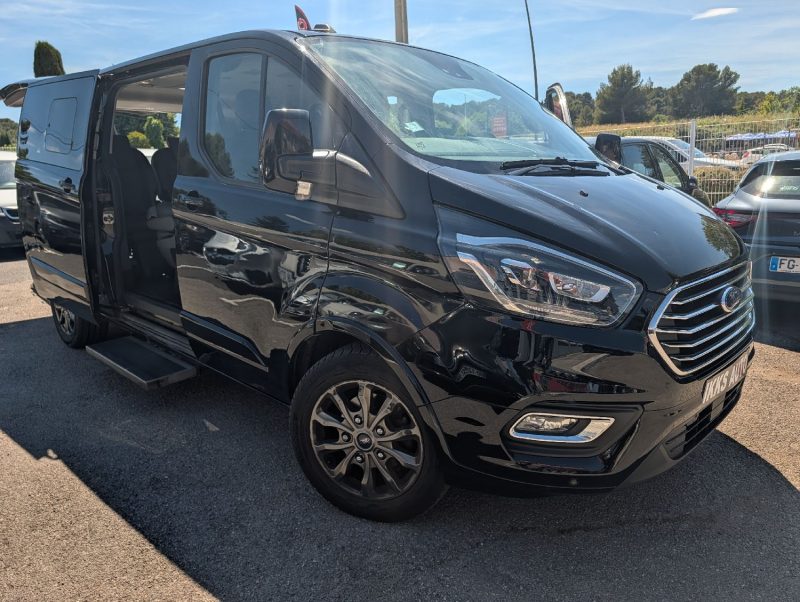 FORD TOURNEO CUSTOM 2.0 BVA  EQUIPEE TPMR185CH TITANIUM FULL OPTIONS 1