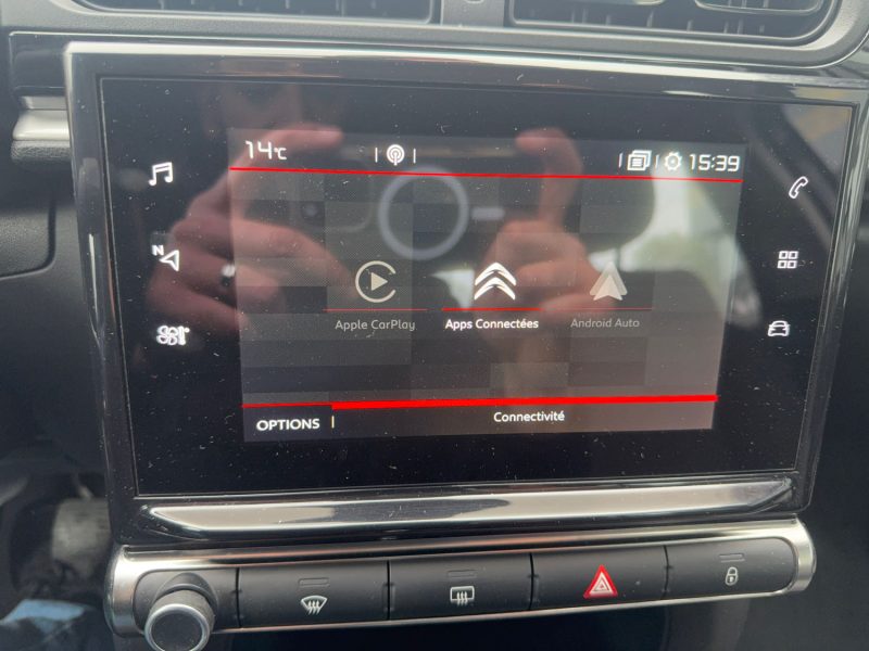 CITROEN C3 (II) BLUEHDI 100cv S&S FEEL BUSINESS BVM6 - GPS/CARPLAY - 65.000kms