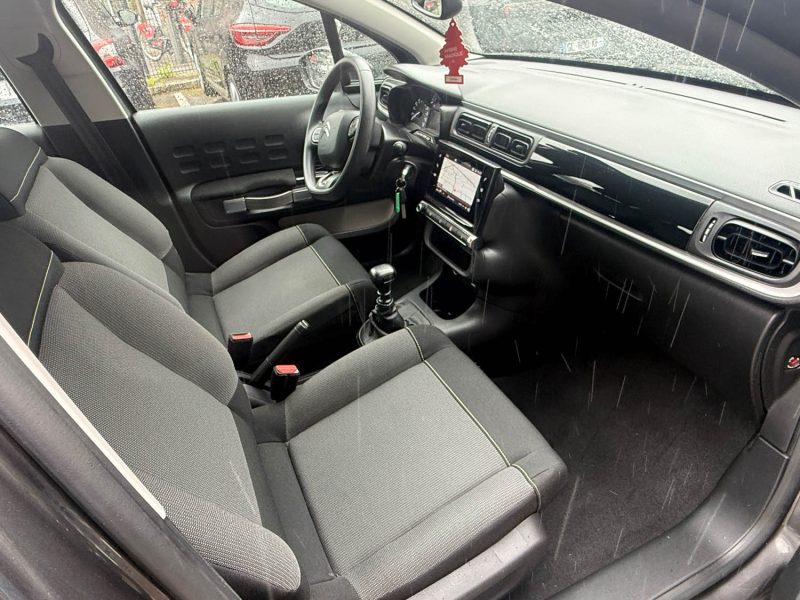 CITROEN C3 (II) BLUEHDI 100cv S&S FEEL BUSINESS BVM6 - GPS/CARPLAY - 65.000kms