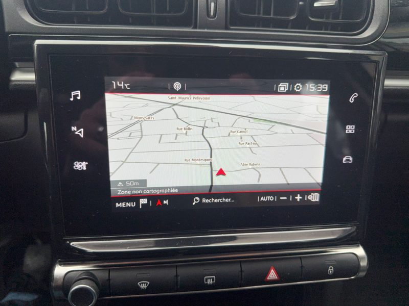 CITROEN C3 (II) BLUEHDI 100cv S&S FEEL BUSINESS BVM6 - GPS/CARPLAY - 65.000kms