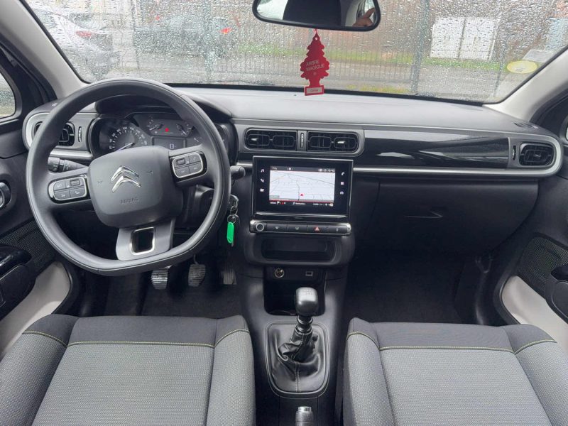 CITROEN C3 (II) BLUEHDI 100cv S&S FEEL BUSINESS BVM6 - GPS/CARPLAY - 65.000kms