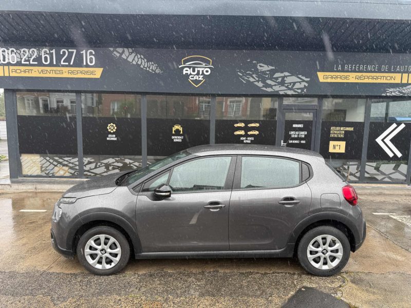 CITROEN C3 (II) BLUEHDI 100cv S&S FEEL BUSINESS BVM6 - GPS/CARPLAY - 65.000kms