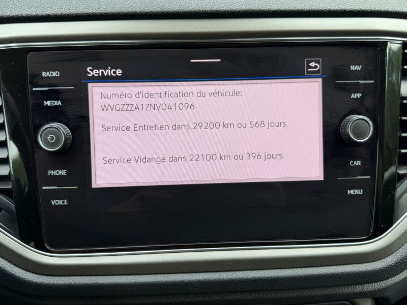 VOLKSWAGEN T-ROC 2.0 TDI 116 03/2022