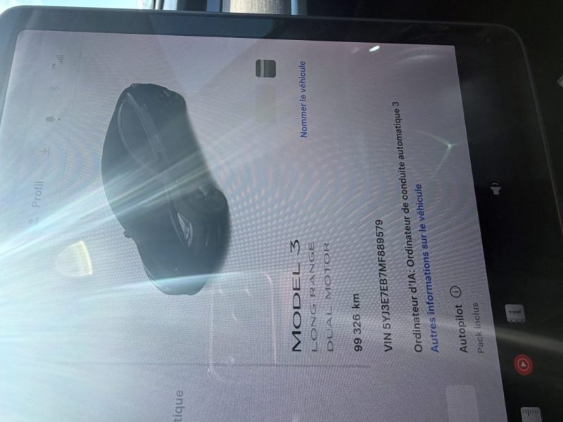 TESLA MODEL 3 LONG RANGE DUAL MOTOR AWD 2021