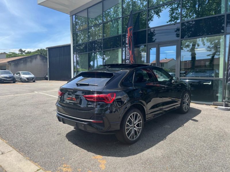 AUDI Q3 Sportback S Line 40 TDI 200 ch Quattro S Tronic 7 / Full Black / Toit Ouvrant