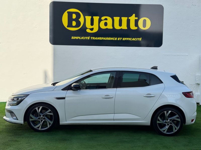RENAULT MEGANE IV 1.6 TCE 205 GT EDC/4CONTROL/BLANC NACRE/BOSE/GARANTIE 12 MOIS/ORIGINE FRANCE 2018