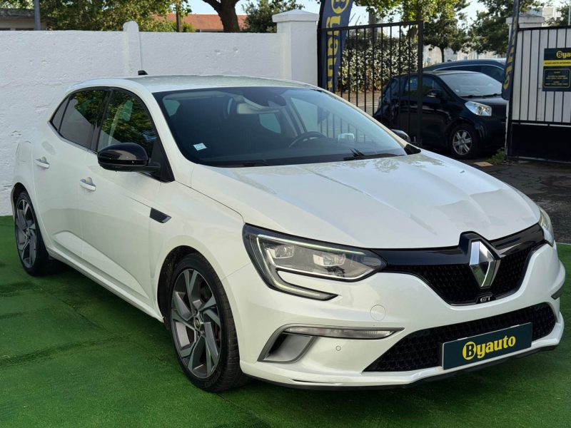 RENAULT MEGANE IV 1.6 TCE 205 GT EDC/4CONTROL/BLANC NACRE/BOSE/GARANTIE 12 MOIS/ORIGINE FRANCE 2018