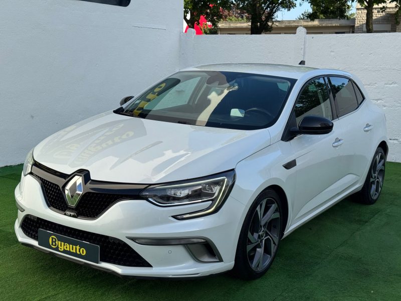 RENAULT MEGANE IV 1.6 TCE 205 GT EDC/4CONTROL/BLANC NACRE/BOSE/GARANTIE 12 MOIS/ORIGINE FRANCE 2018