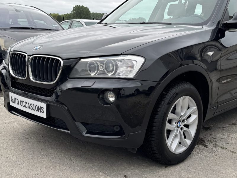 BMW X3 2.0 D XDRIVE20D 163Ch PACK LUXE FULL OPTIONS GPS/CLIM/CUIR/XENON/TOIT/CAMERA