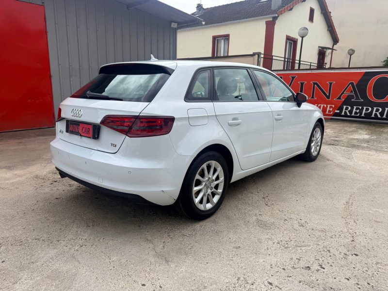AUDI A3 - 3 SPORTBACK 1.6 TDI - 16V TURBO 2016