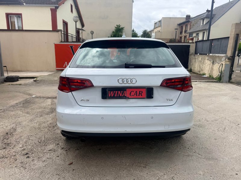 AUDI A3 - 3 SPORTBACK 1.6 TDI - 16V TURBO 2016