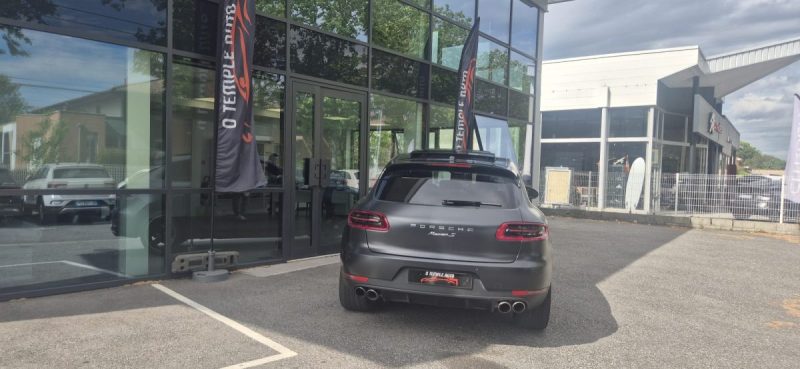 PORSCHE Macan 3.0 V6 340 ch S Boîte PDK 7 rapports / Covering Noir Mat / Toit Ouvrant