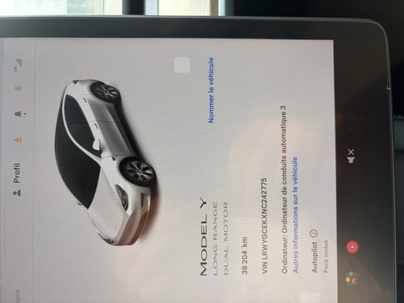 TESLA MODEL Y LONG RANGE AWD 2022