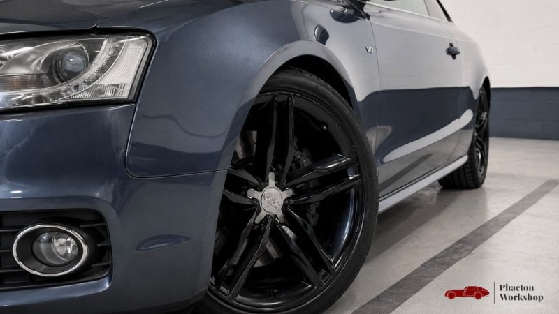 AUDI S5 COUPE V8 4.2L FSI QUATTRO 352 CH - BVM - CUIR ROUGE - B&O - TOIT OUVRANT - FRANCAISE