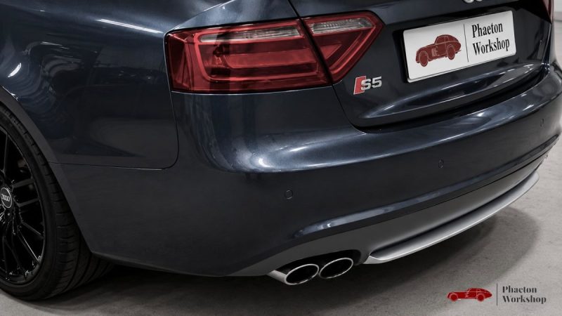 AUDI S5 COUPE V8 4.2L FSI QUATTRO 352 CH | BVM | CUIR ROUGE | B&O | TOIT OUVRANT | FRANCAISE