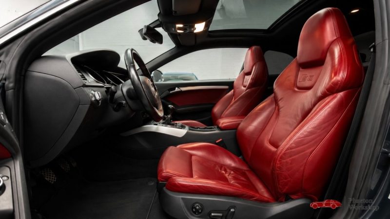 AUDI S5 COUPE V8 4.2L FSI QUATTRO 352 CH | BVM | CUIR ROUGE | B&O | TOIT OUVRANT | FRANCAISE