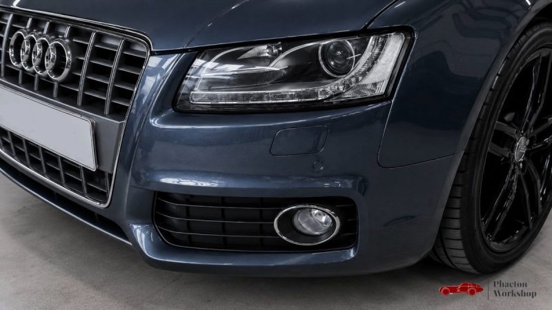 AUDI S5 COUPE V8 4.2L FSI QUATTRO 352 CH | BVM | CUIR ROUGE | B&O | TOIT OUVRANT | FRANCAISE